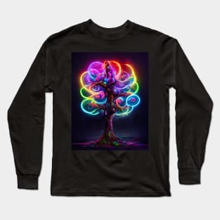 A Wishing Tree of Life and Dreams Long Sleeve T-Shirt